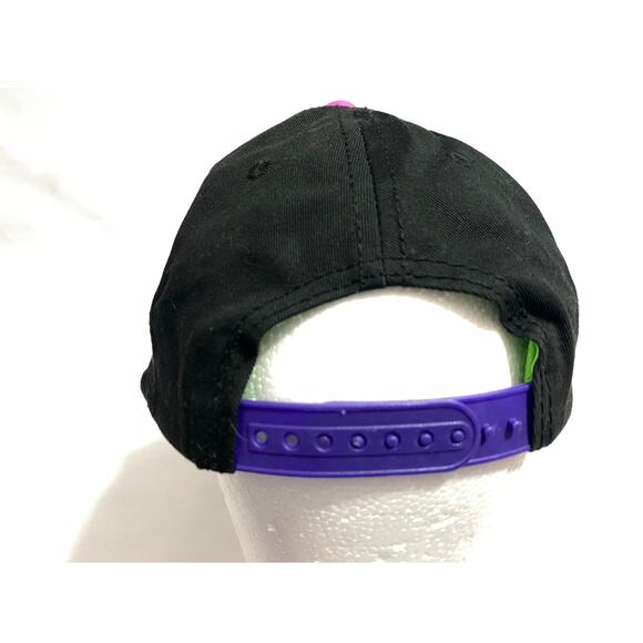 The Muppets Animal Baseball Cap Hat — Pink & Black Snapback Embroidered - Picture 4 of 9